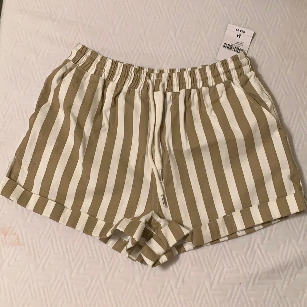 Stripe shorts